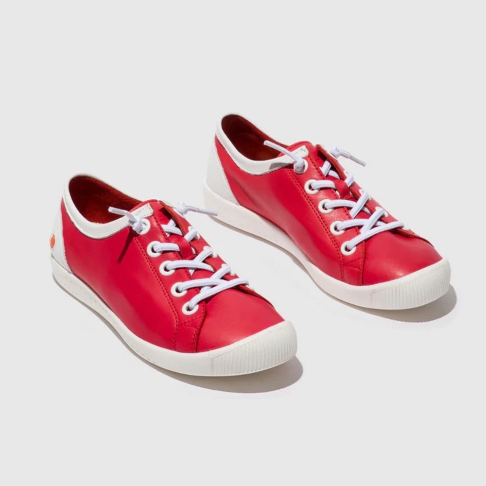 Softinos Elasticated Trainers Islaii Cherry Red - image 2